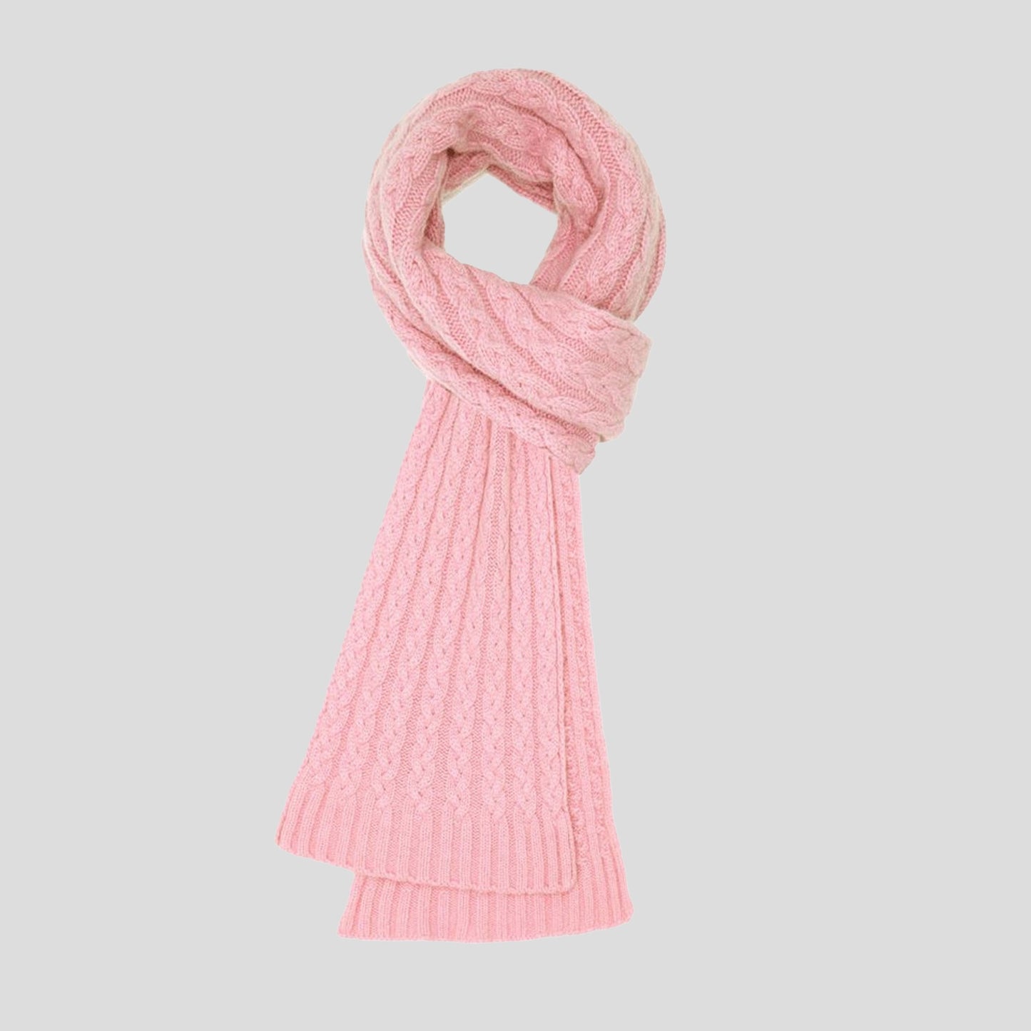Cashmere Cable Scarf