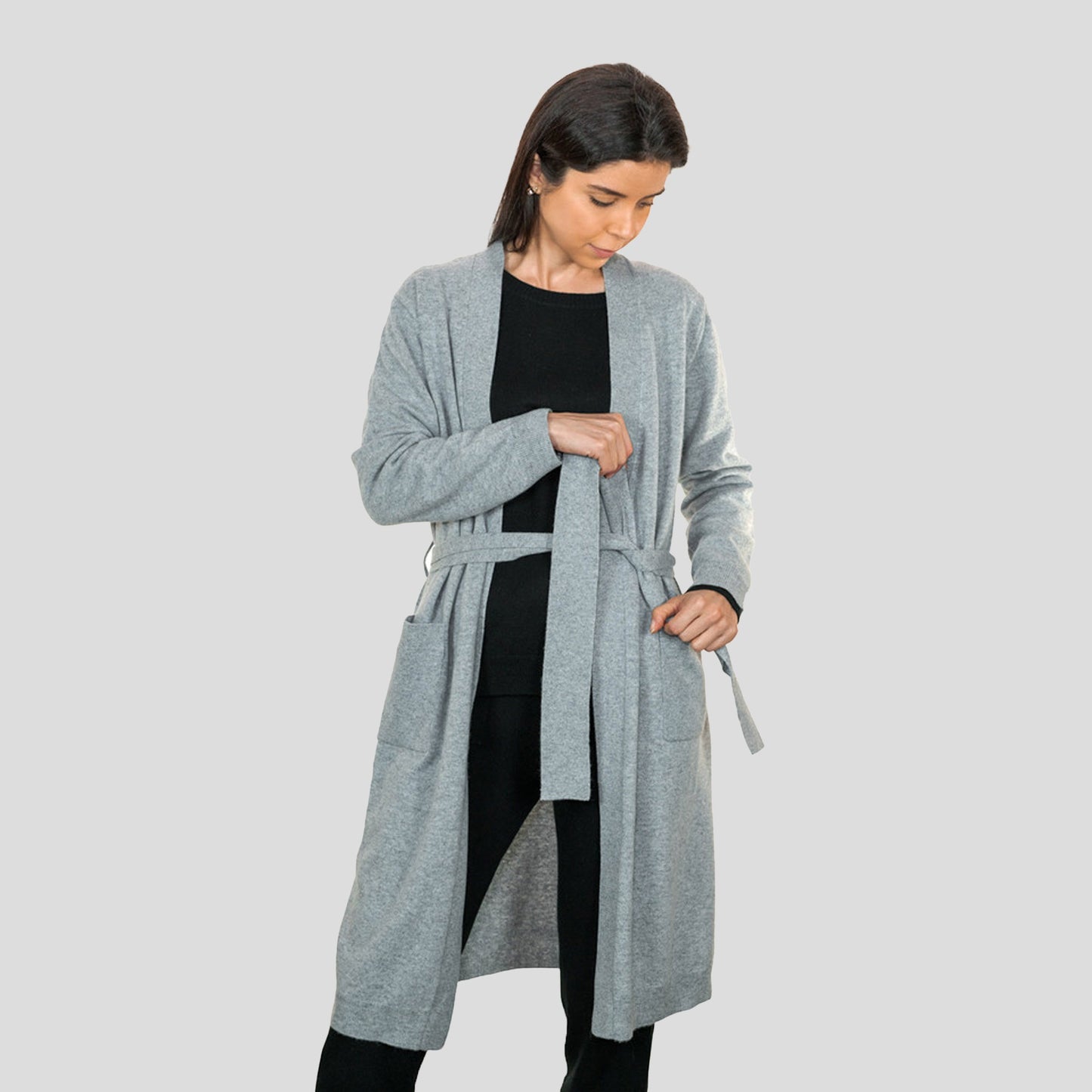 Ladies Cashmere Dressing Gown