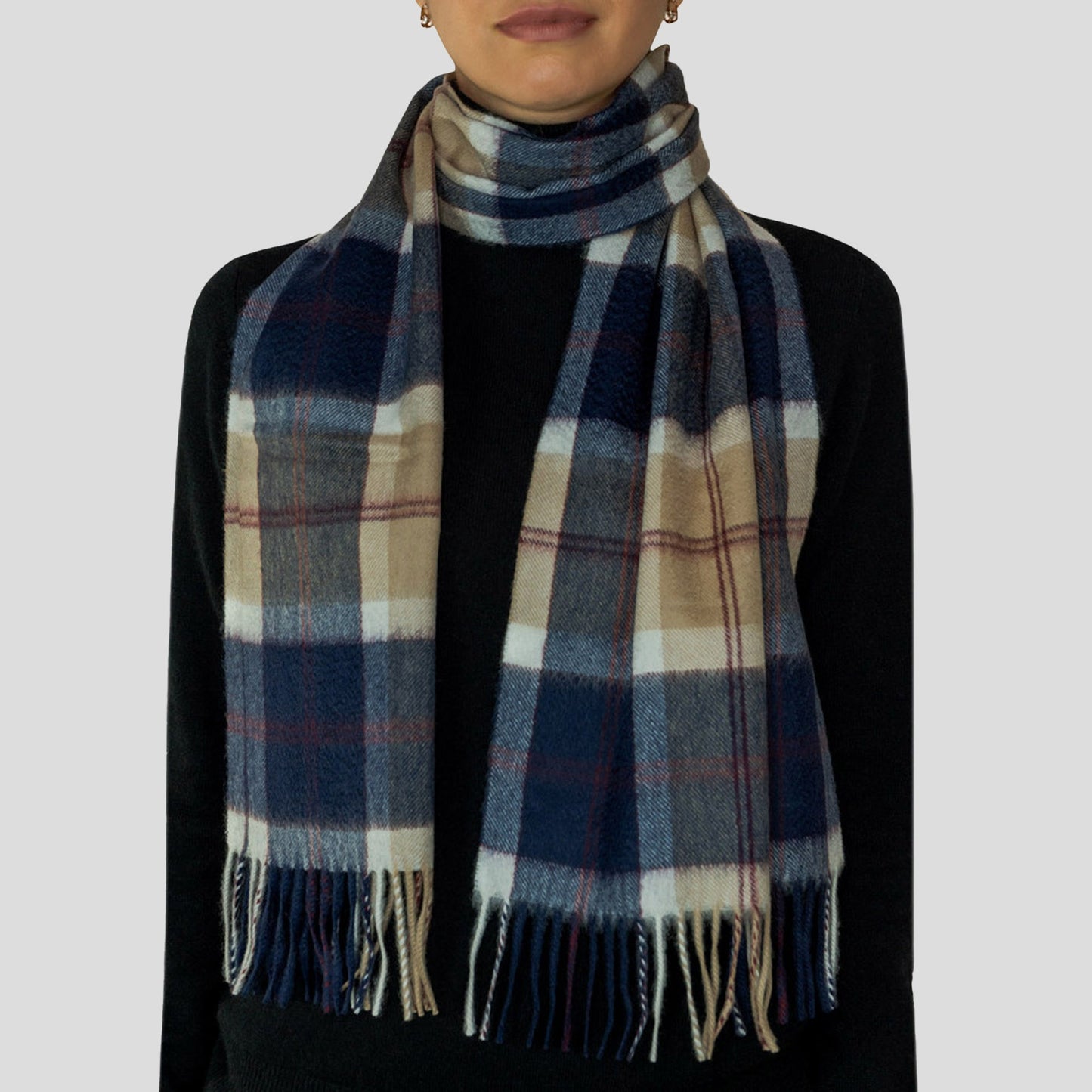 Cashmere Tartan Scarf