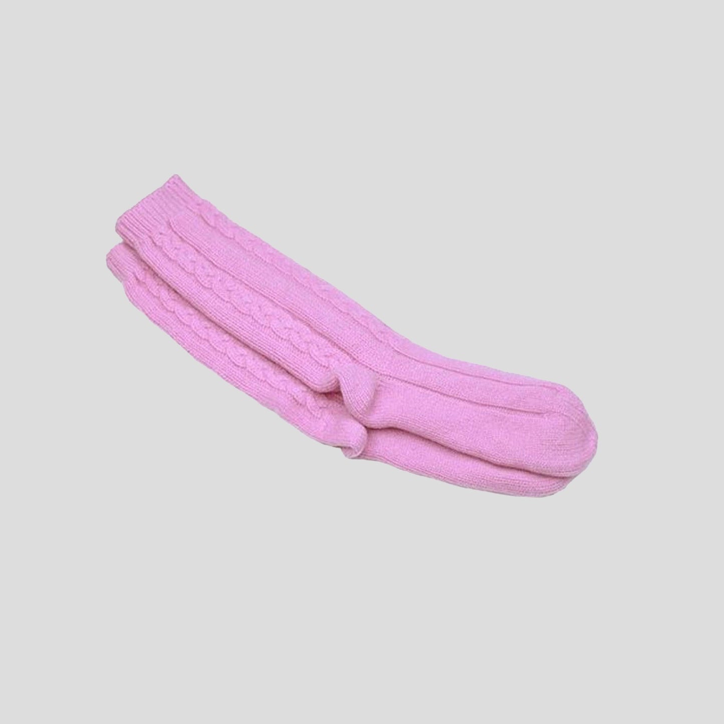 Cable Cashmere Bedsocks