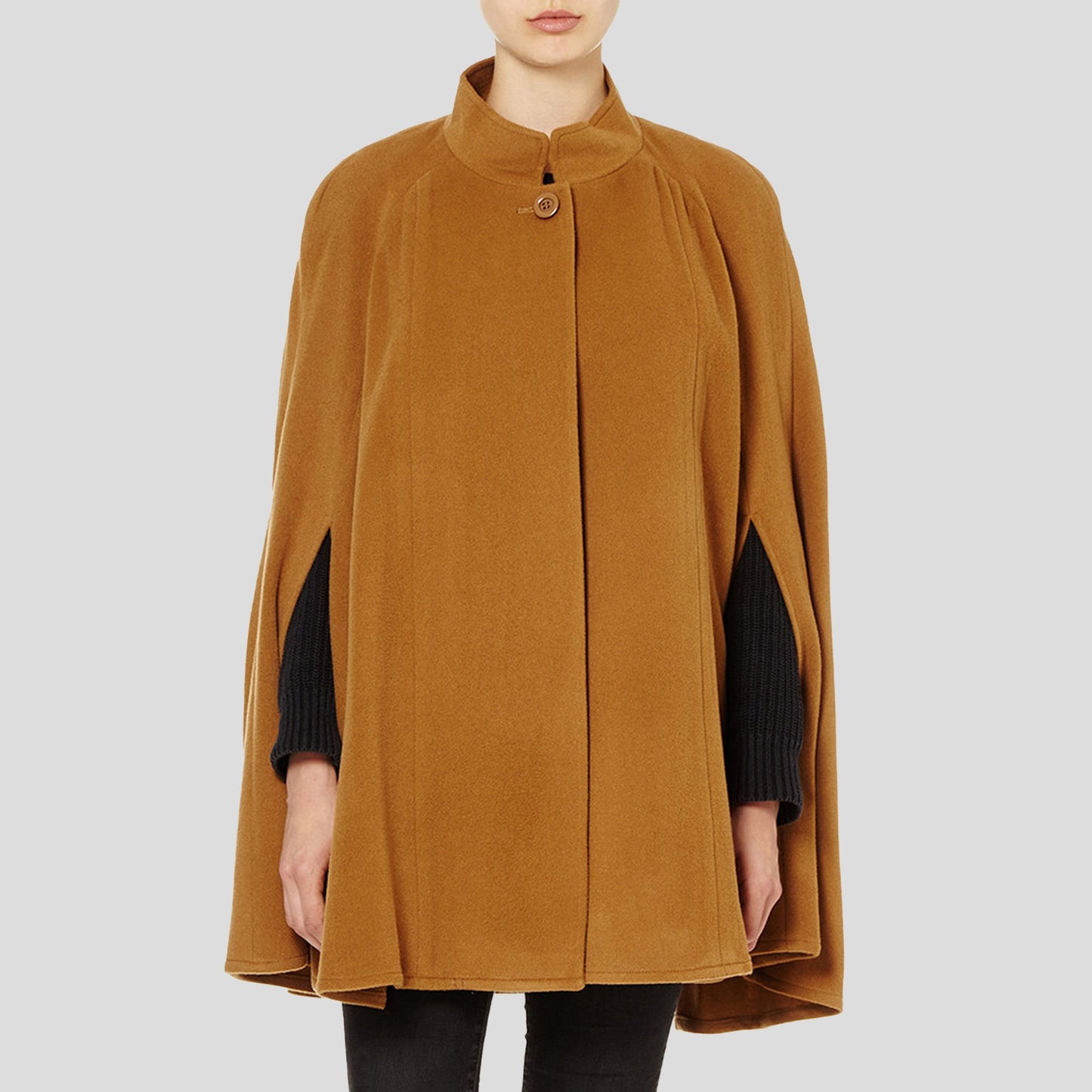 Cashmere Blended Cape