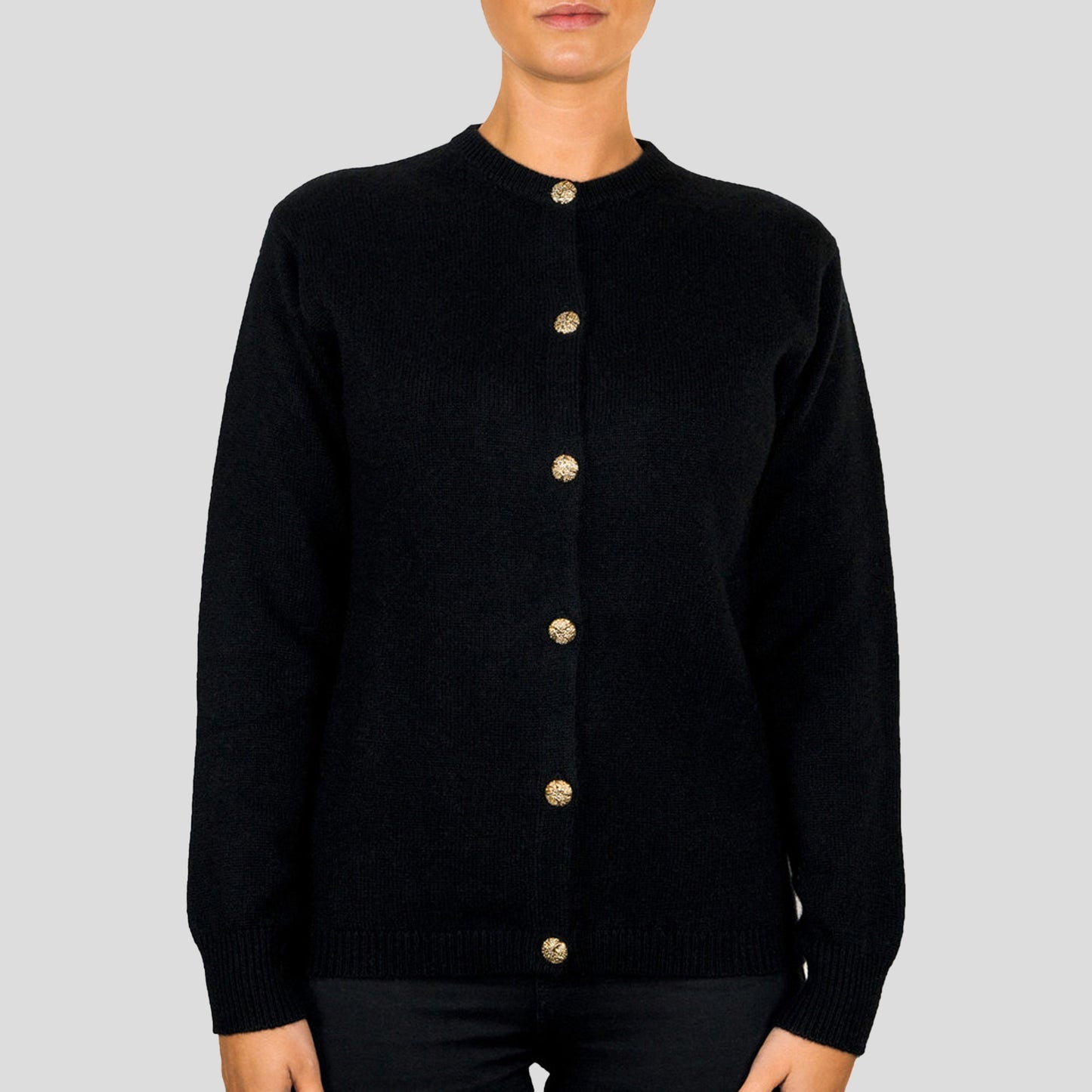 Cashmere Golfer Cardigan