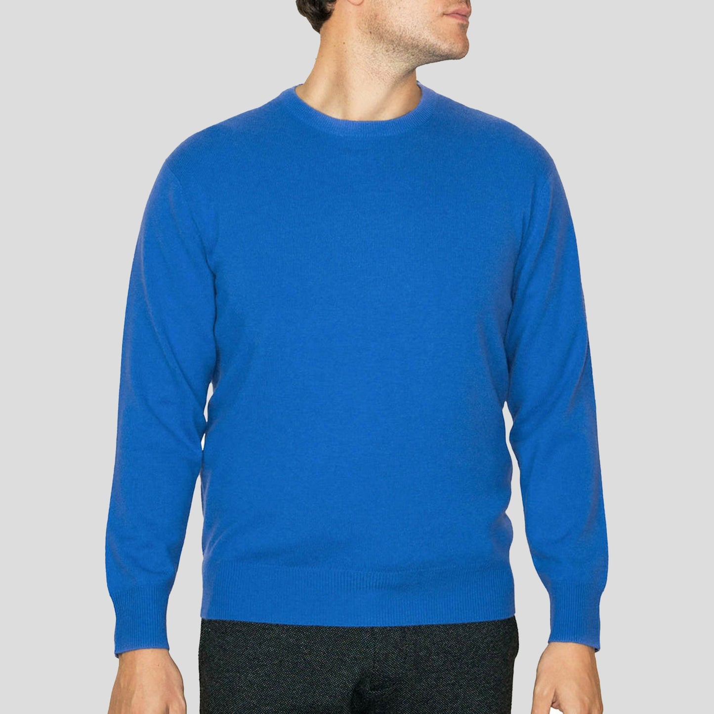 Men's Cashmere Round Neck Jumper