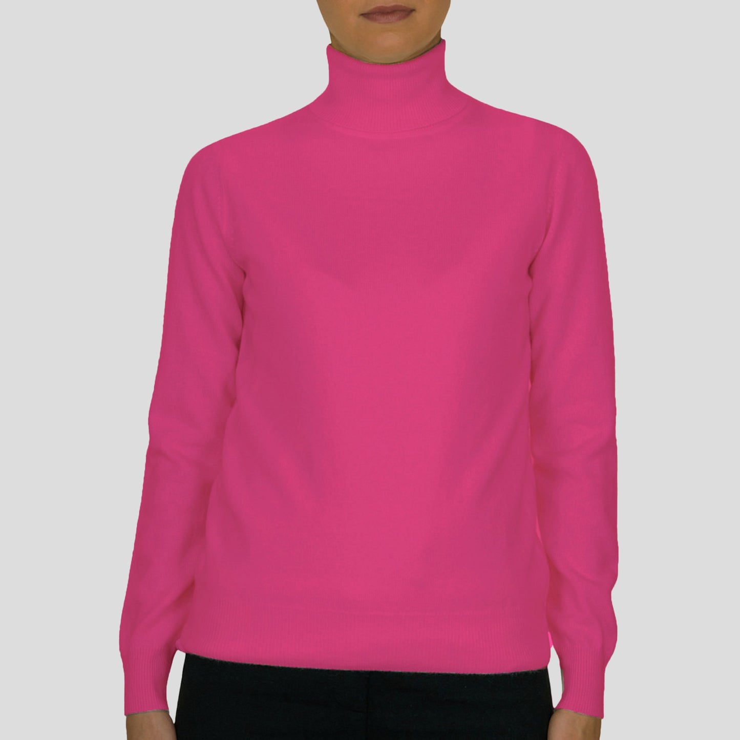 Cashmere Polo Neck Jumper