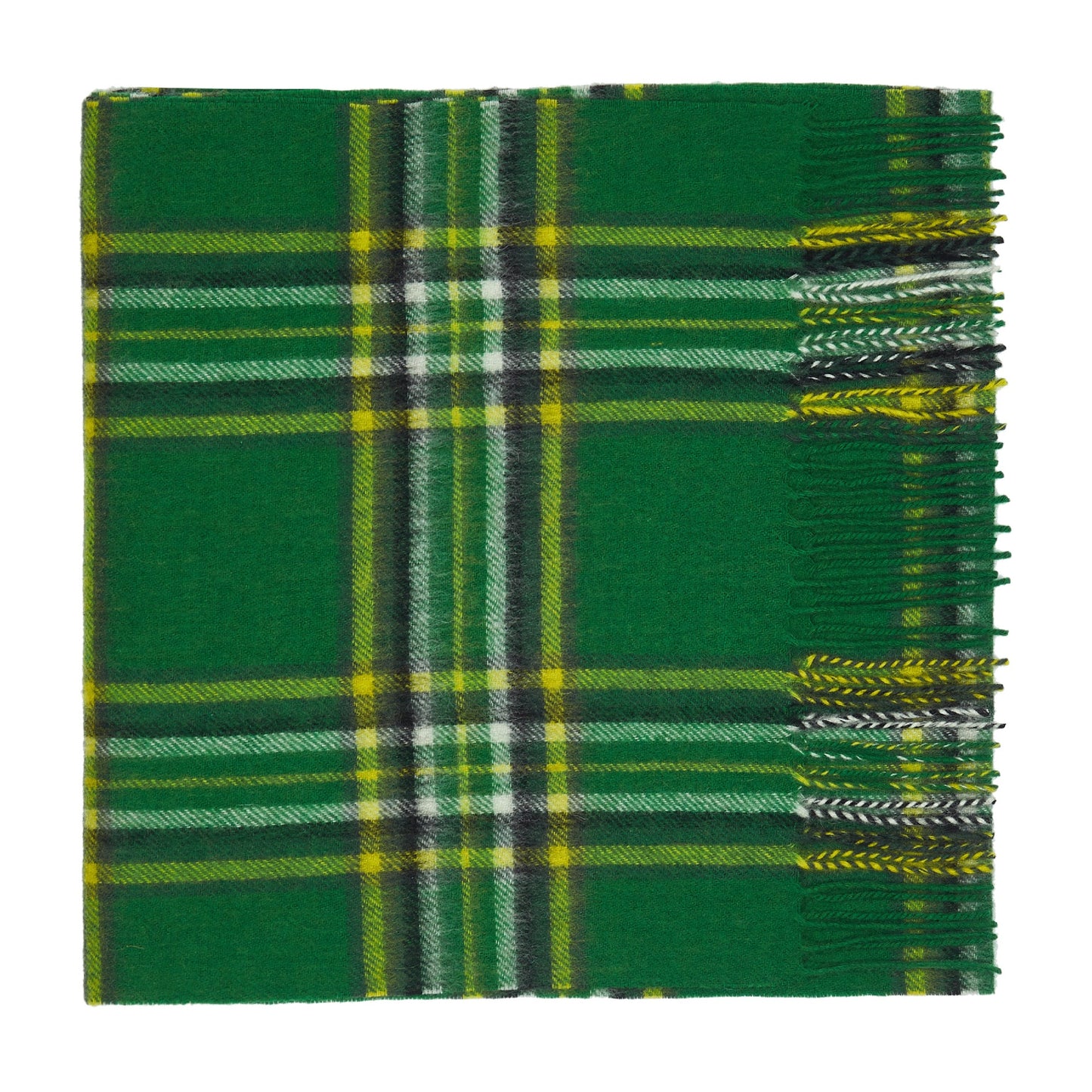 100% Lambswool Tartan Scarf