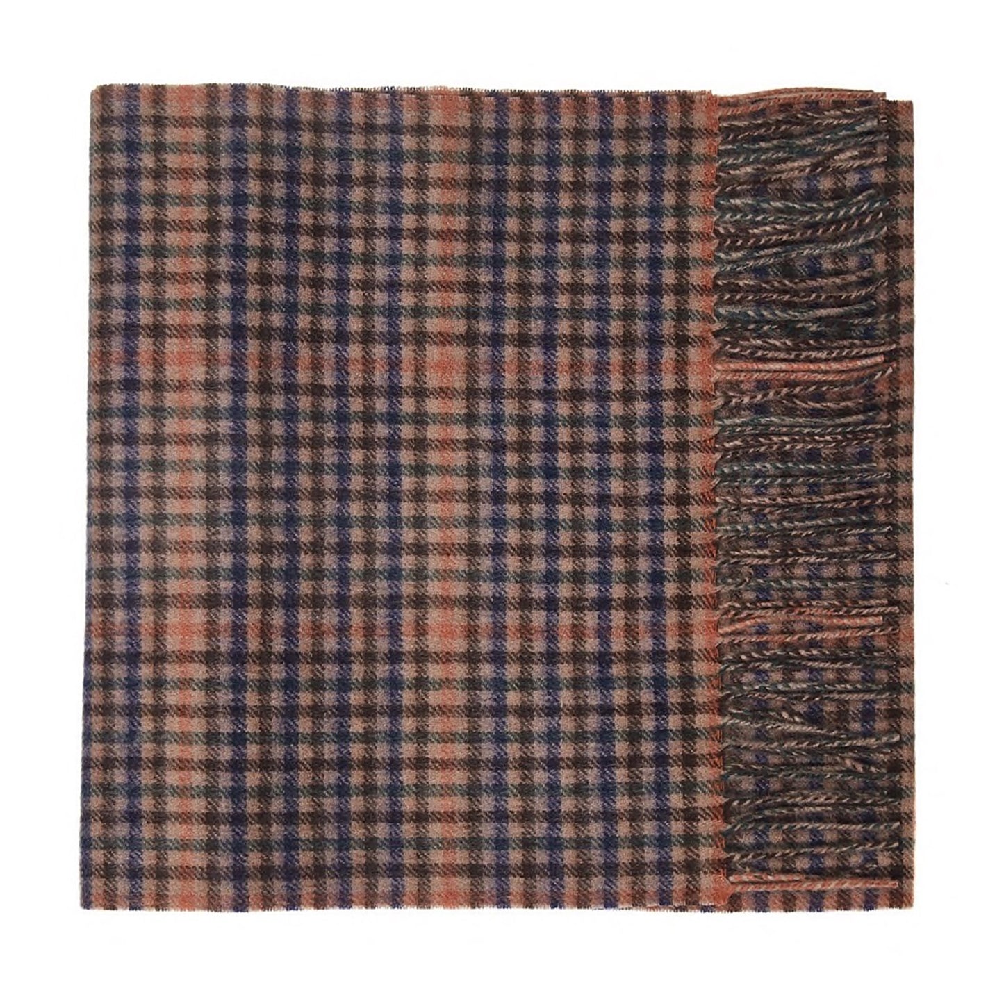 100% Lambswool Tartan Scarf