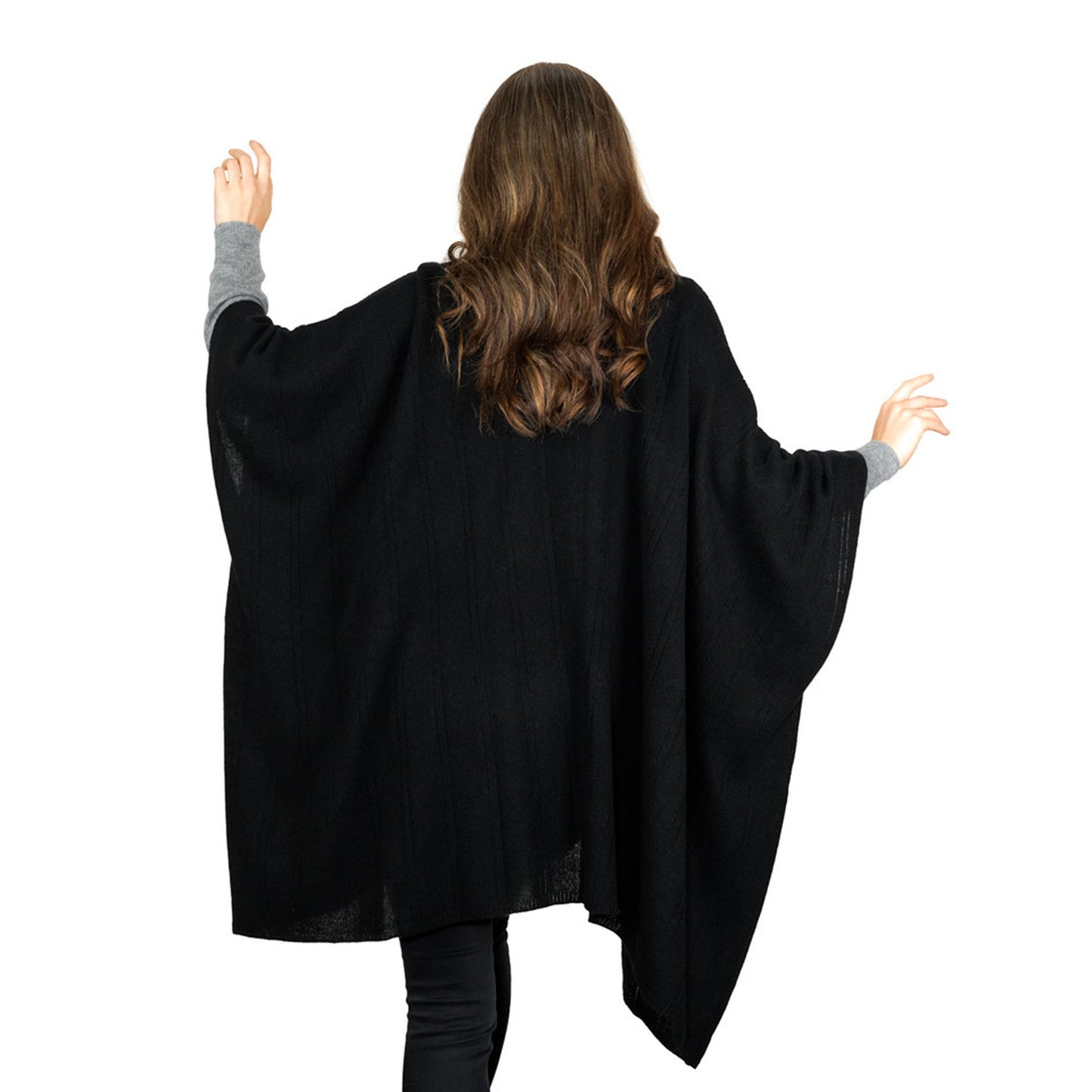 Cashmere Cape with Pockets