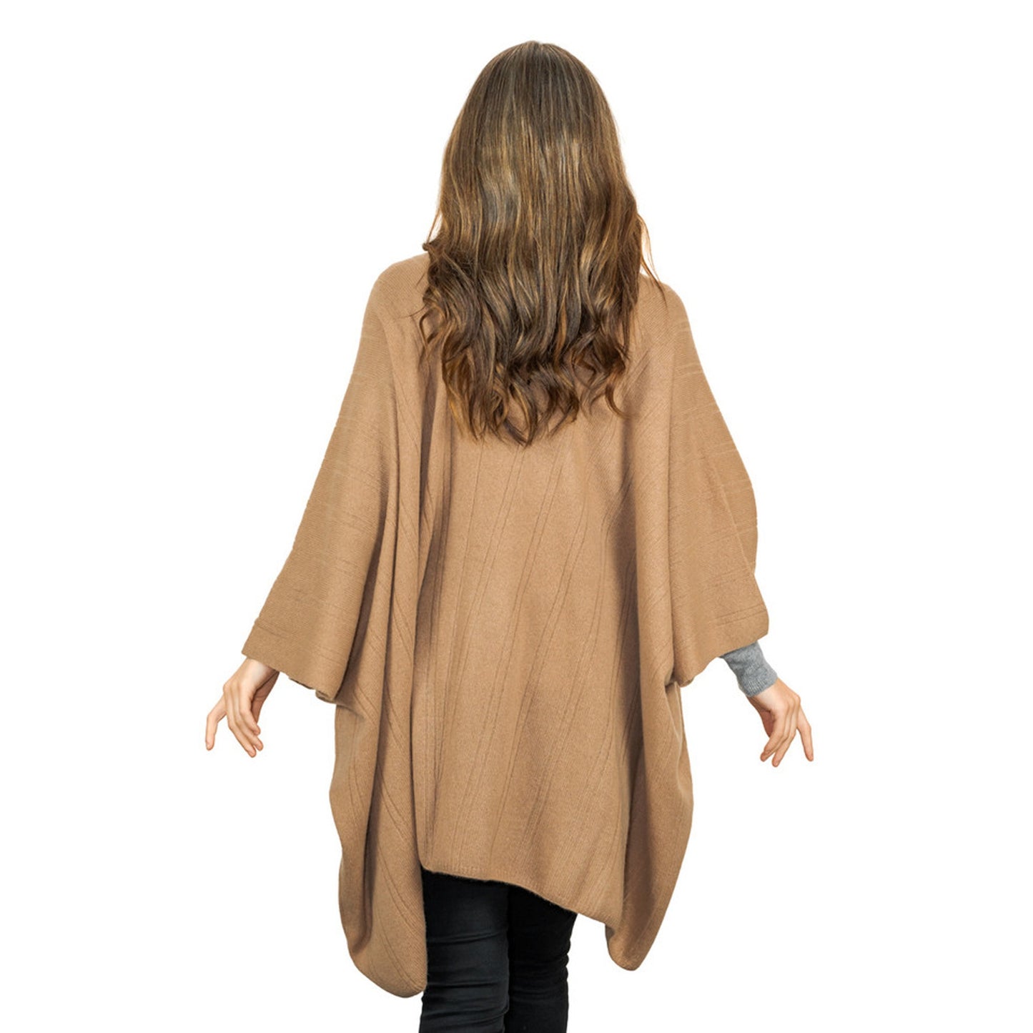 Cashmere Cape with Pockets
