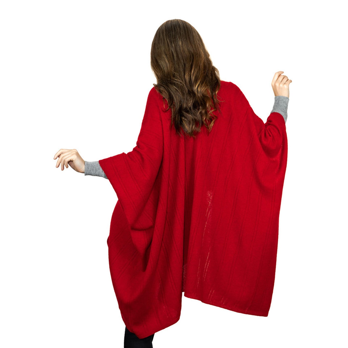 Cashmere Cape with Pockets