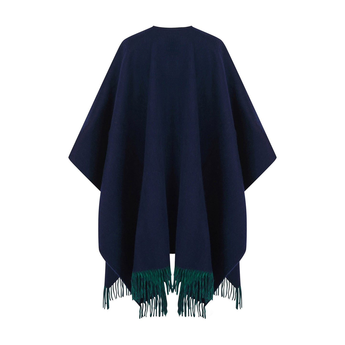 Reversible Lambswool Ruana