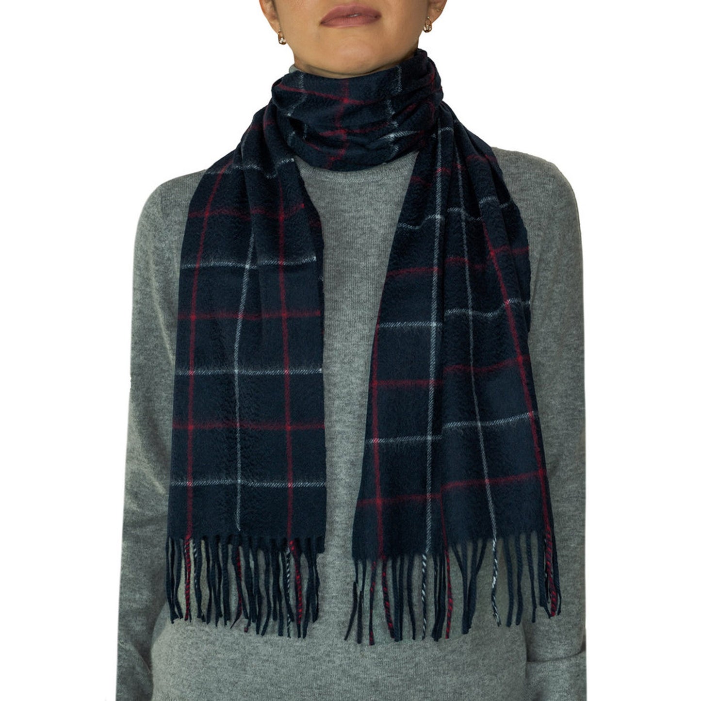Cashmere Tartan Scarf