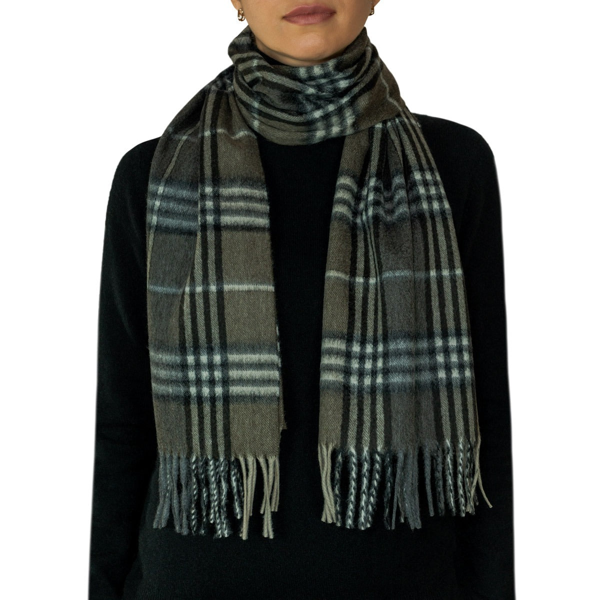 Cashmere Tartan Scarf