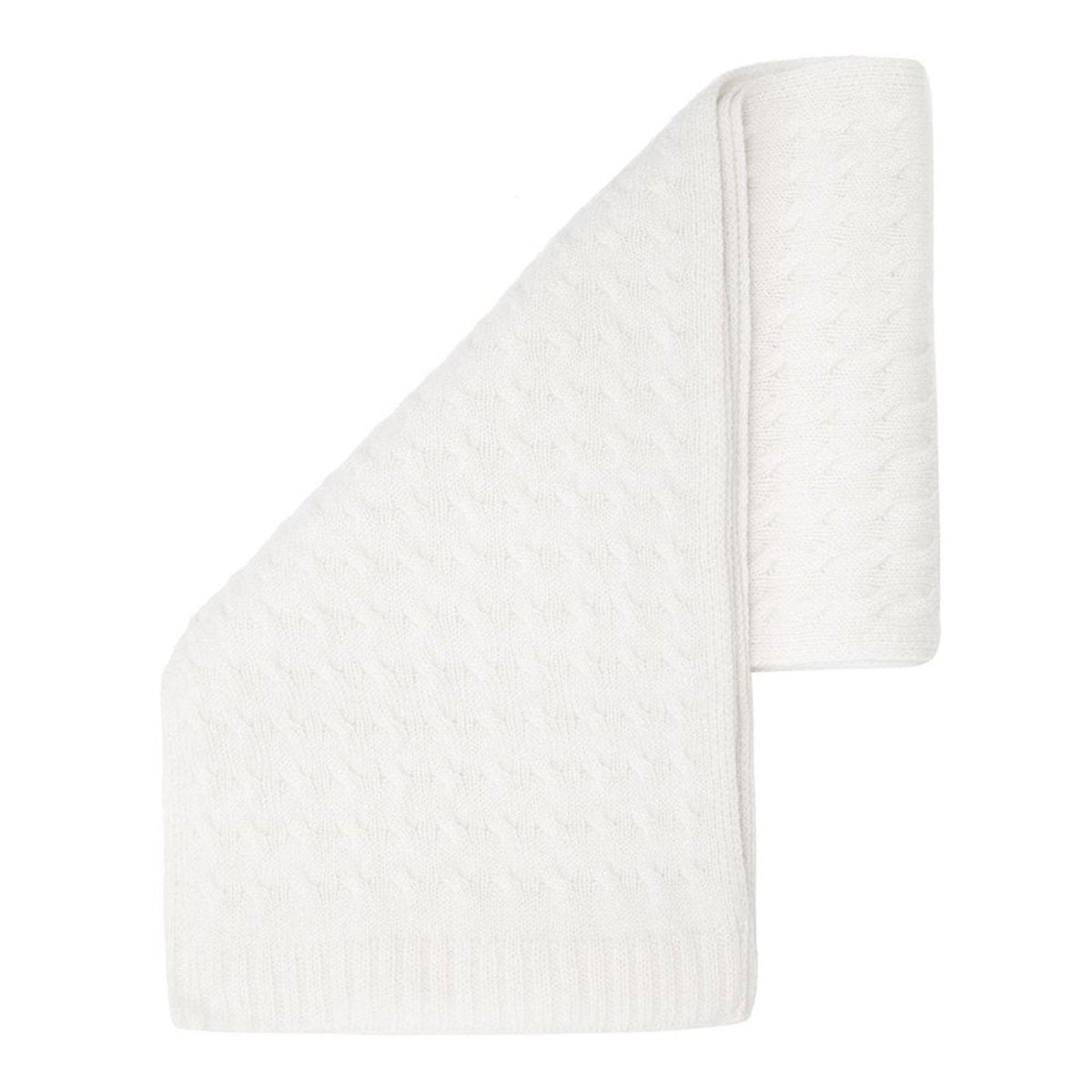 Cashmere Cableknit Scarf - LonaScott