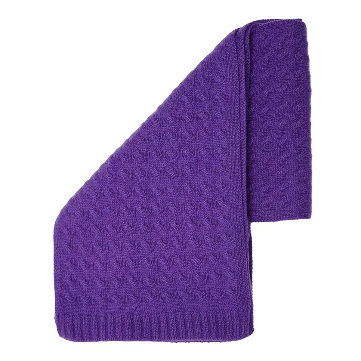 Cashmere Cableknit Scarf - LonaScott