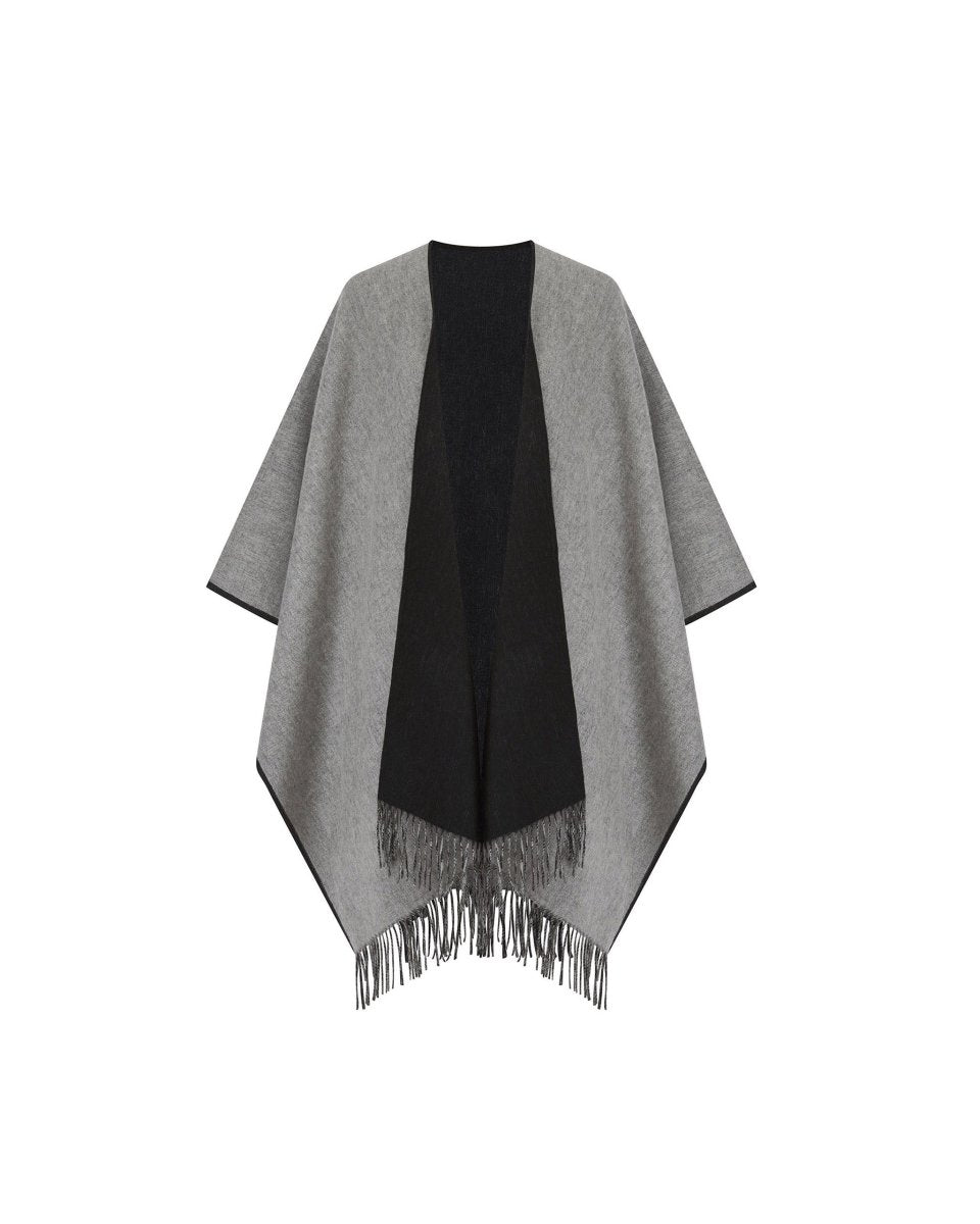 Lambswool Ruana - LonaScott