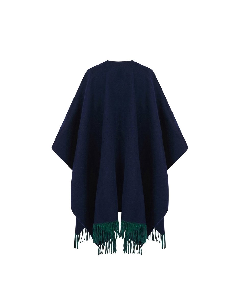 Lambswool Ruana - LonaScott