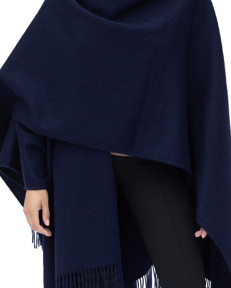 Lambswool Ruana - LonaScott