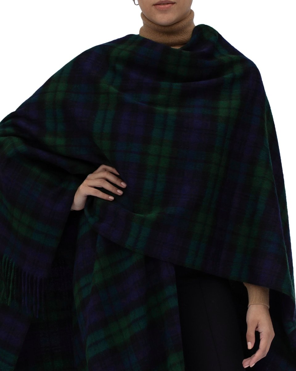 Lambswool Ruana - LonaScott
