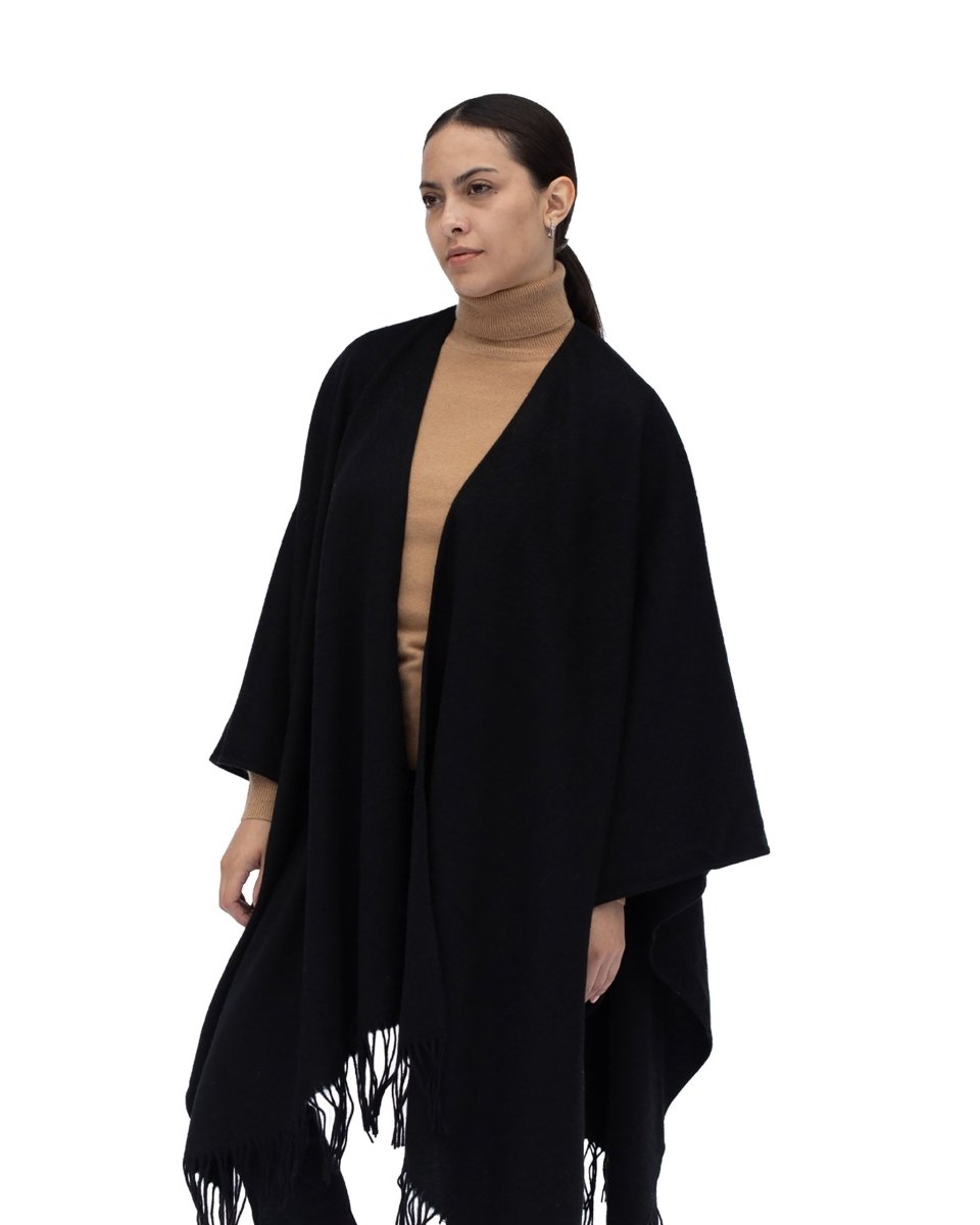 Lambswool Ruana - LonaScott