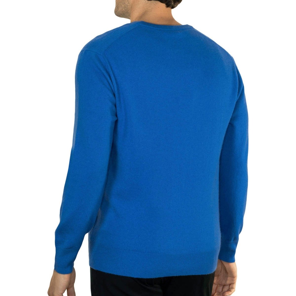 Men's Cashmere V - Neck Jumper - LonaScott