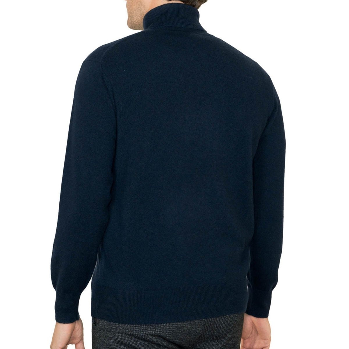 Men's High - Neck Cashmere Jumper - LonaScott