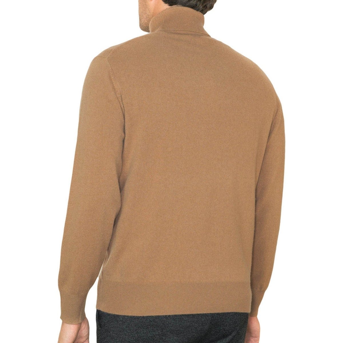 Men's High - Neck Cashmere Jumper - LonaScott