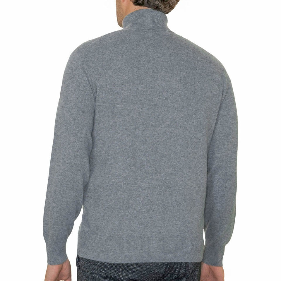 Men's High - Neck Cashmere Jumper - LonaScott
