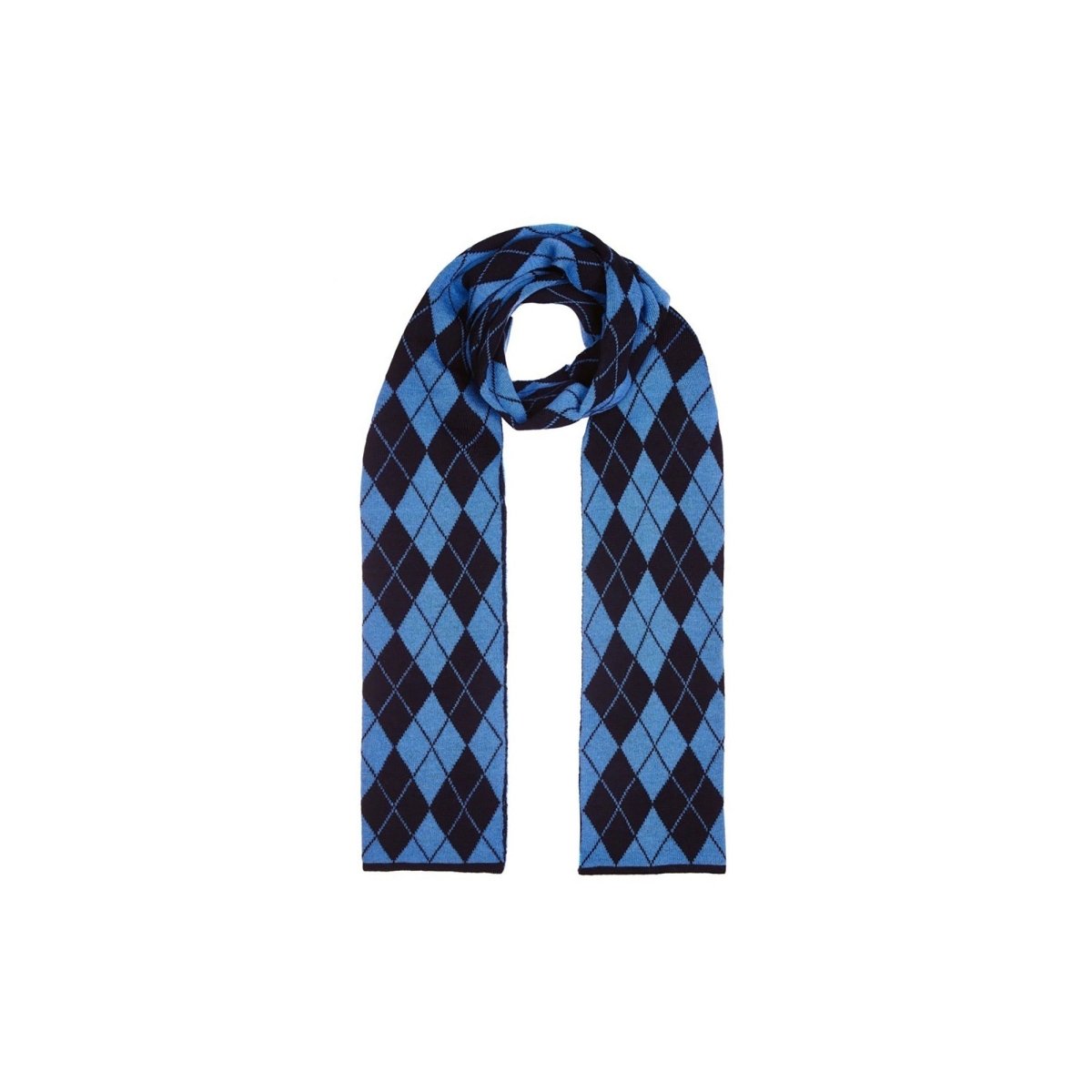 Mens Lambswool Argyle Scarf - LonaScott
