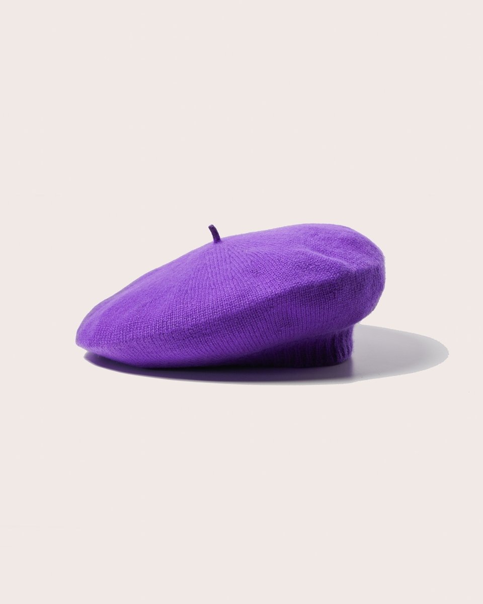 Pure Cashmere Beret - LonaScott