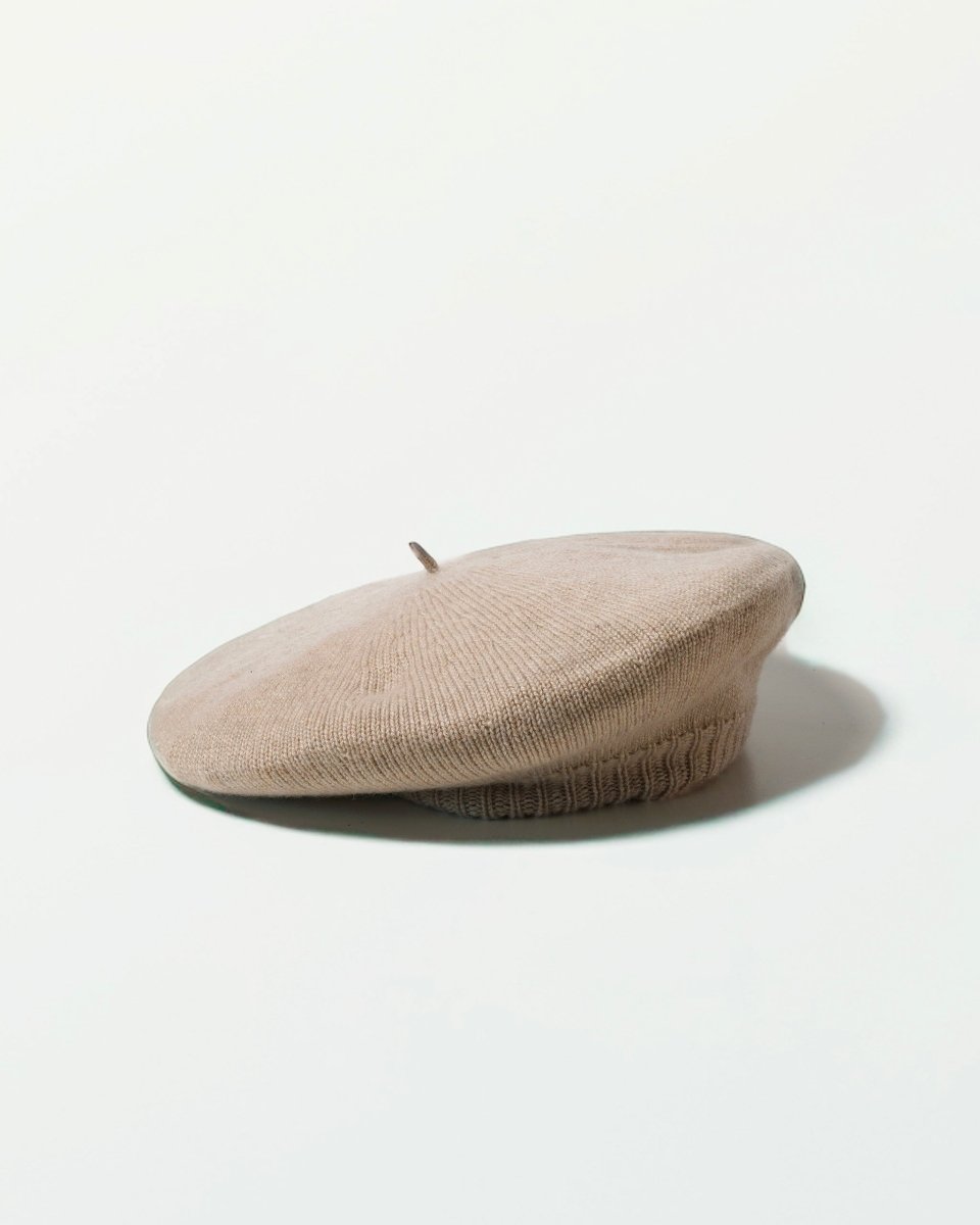 Pure Cashmere Beret - LonaScott
