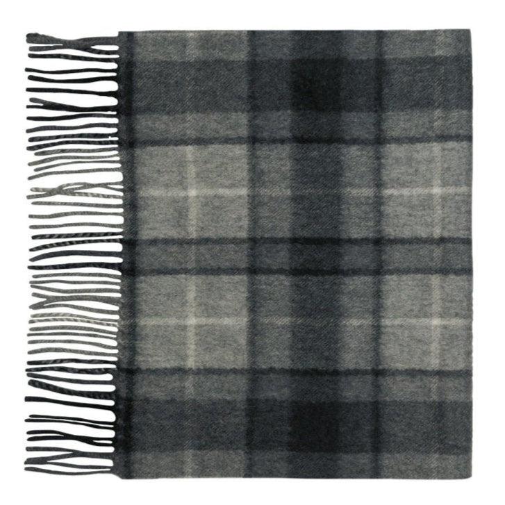 Pure Cashmere Tartan Scarf - LonaScott