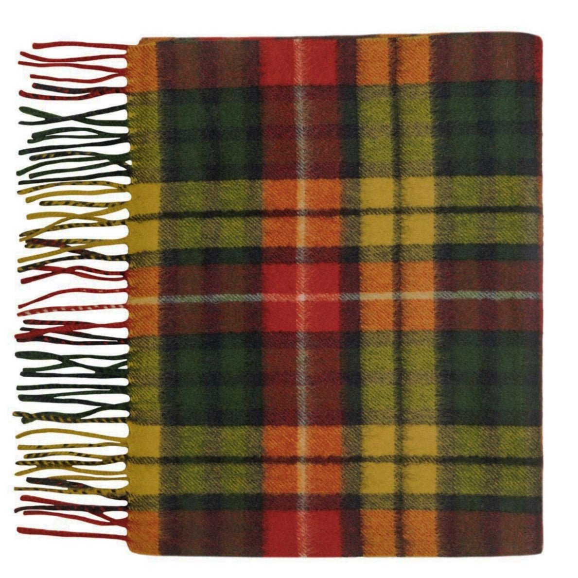 Pure Cashmere Tartan Scarf - LonaScott