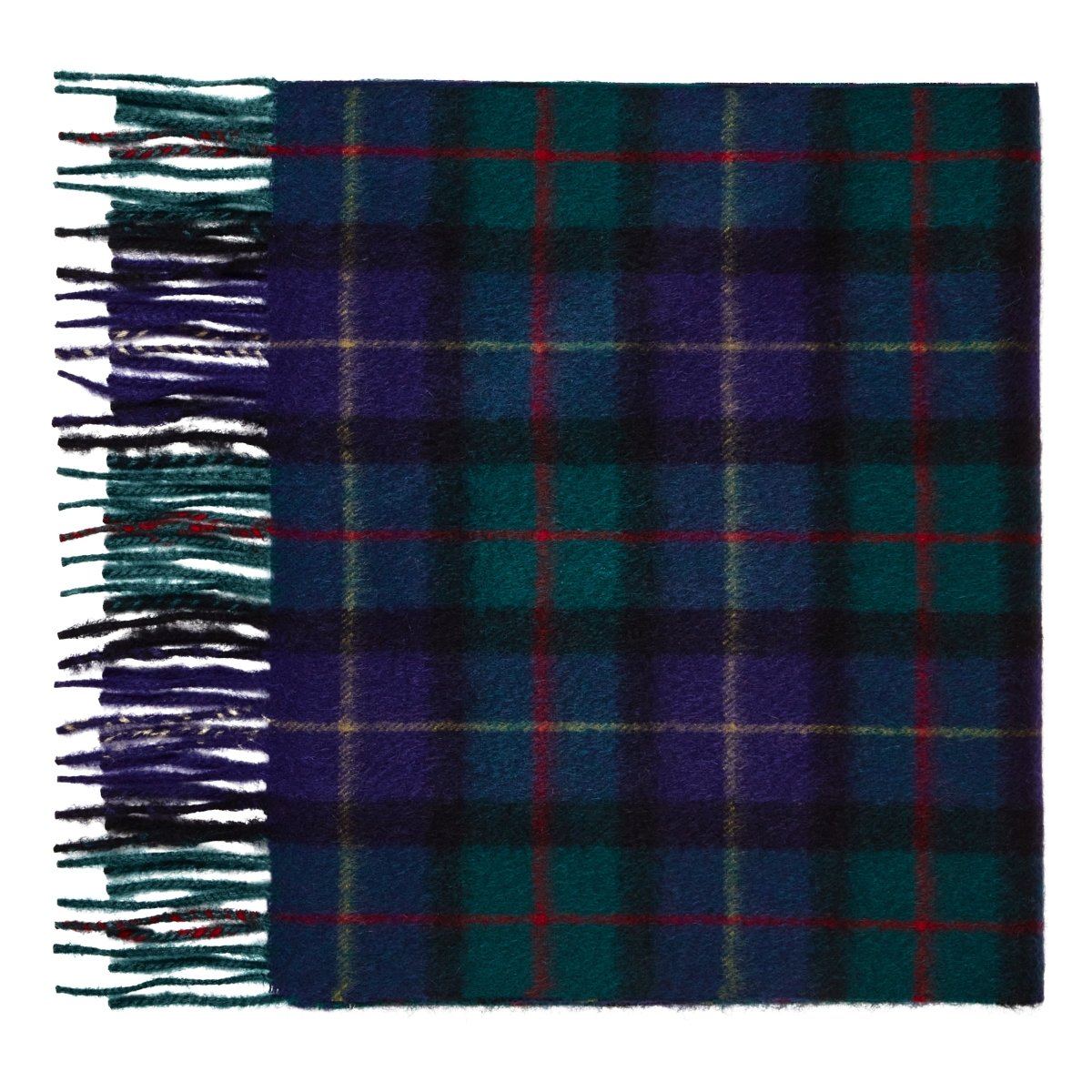 Pure Cashmere Tartan Scarf - LonaScott