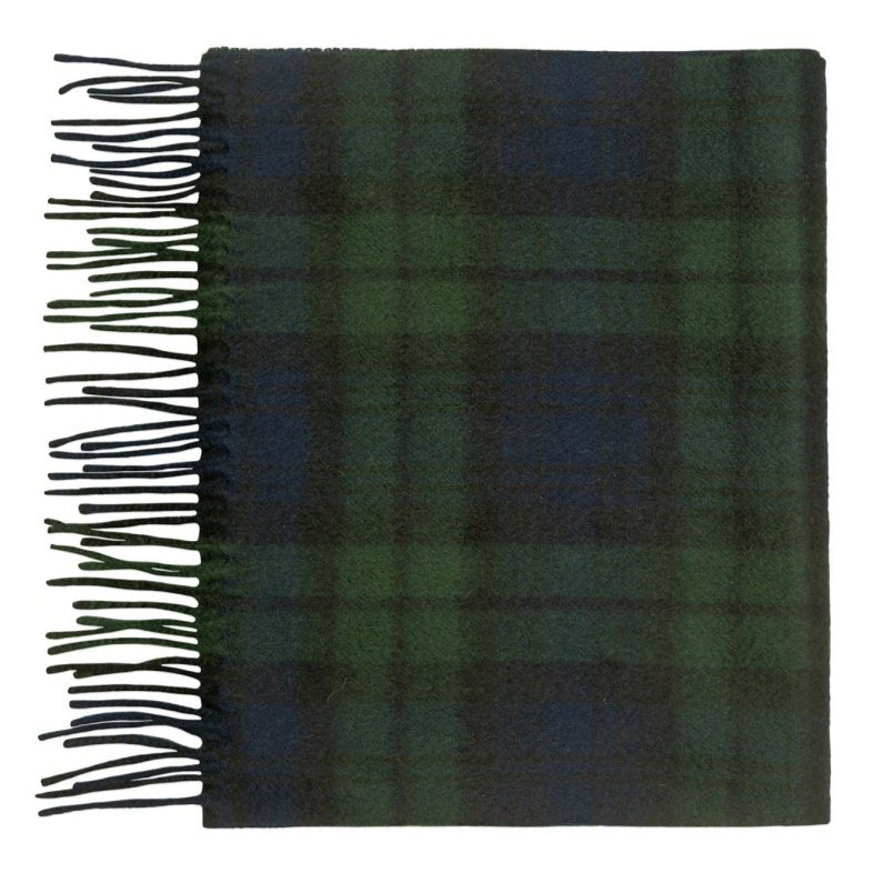 Pure Cashmere Tartan Scarf - LonaScott