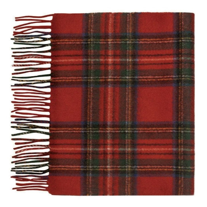 Pure Cashmere Tartan Scarf - LonaScott