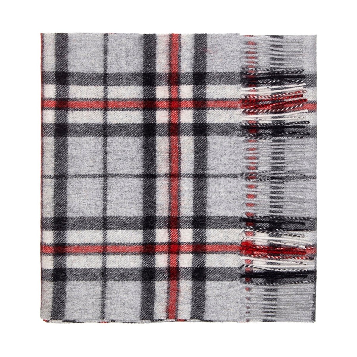 Pure Lambswool Tartan Scarf - LonaScott