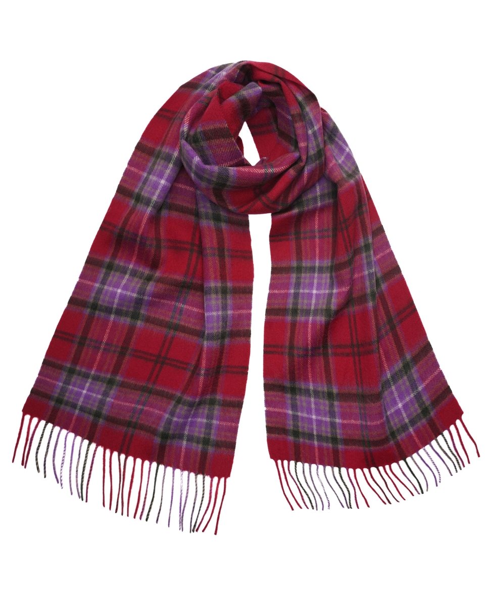 Pure Lambswool Tartan Scarf - LonaScott