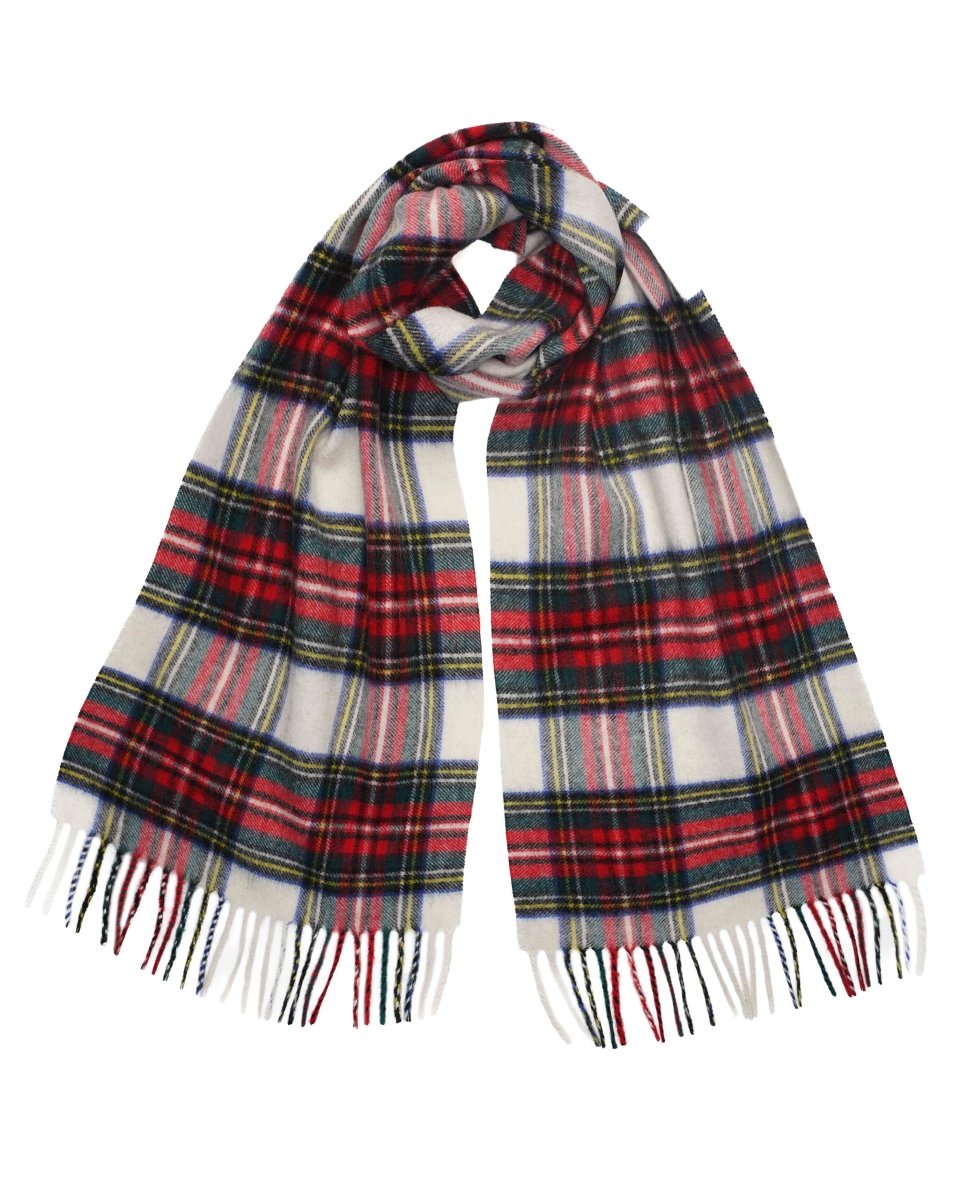 Pure Lambswool Tartan Scarf - LonaScott
