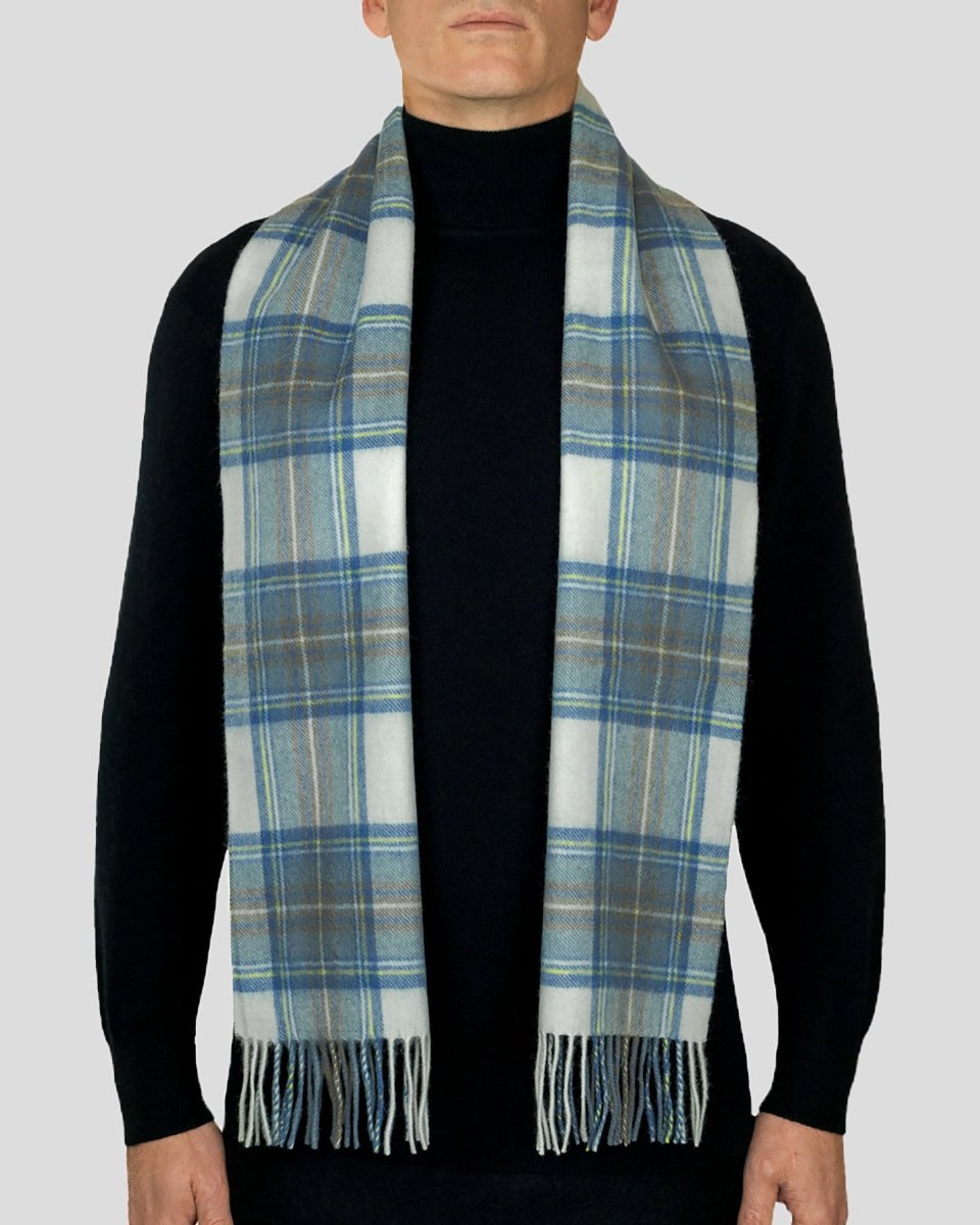 Pure Lambswool Tartan Scarf - LonaScott