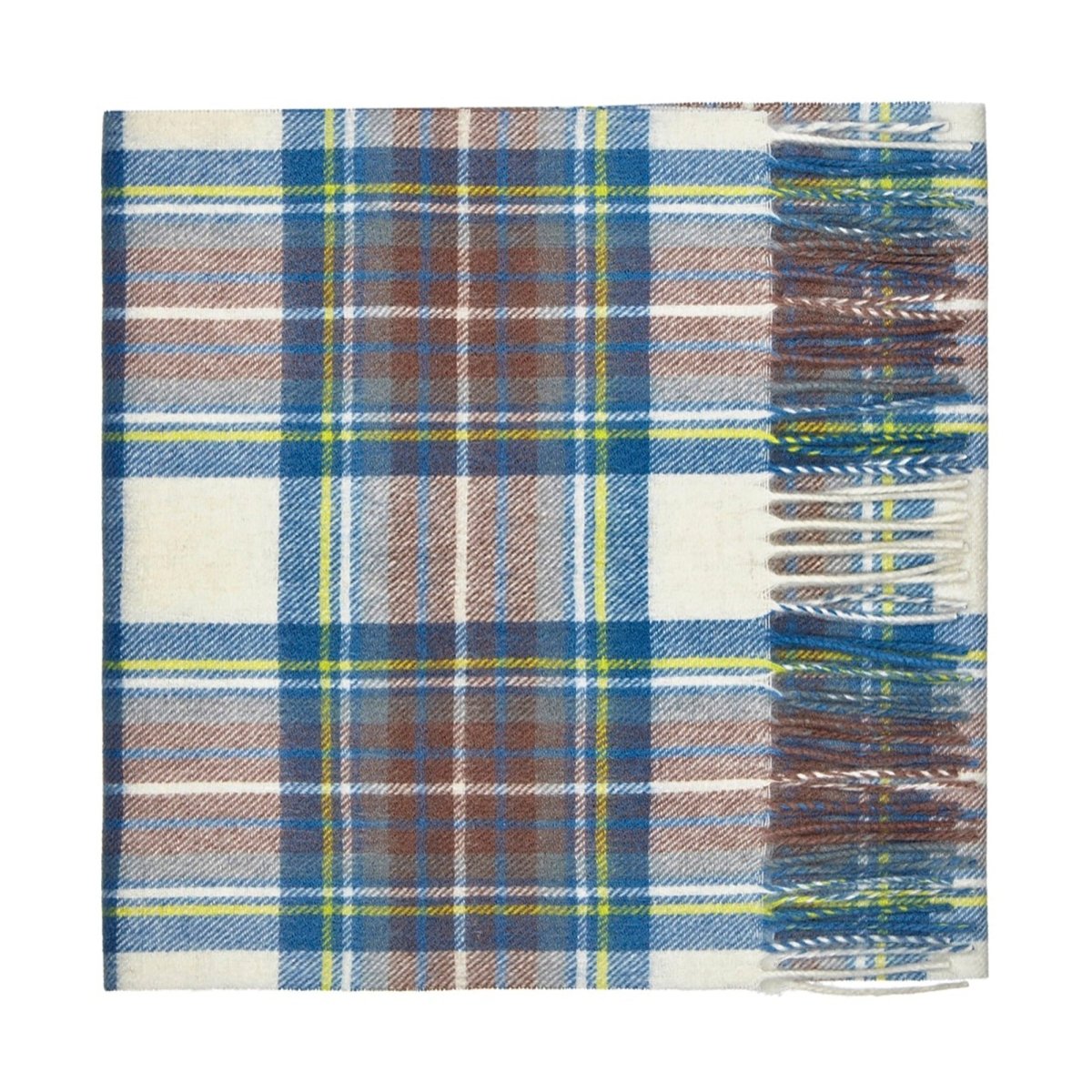 Pure Lambswool Tartan Scarf - LonaScott