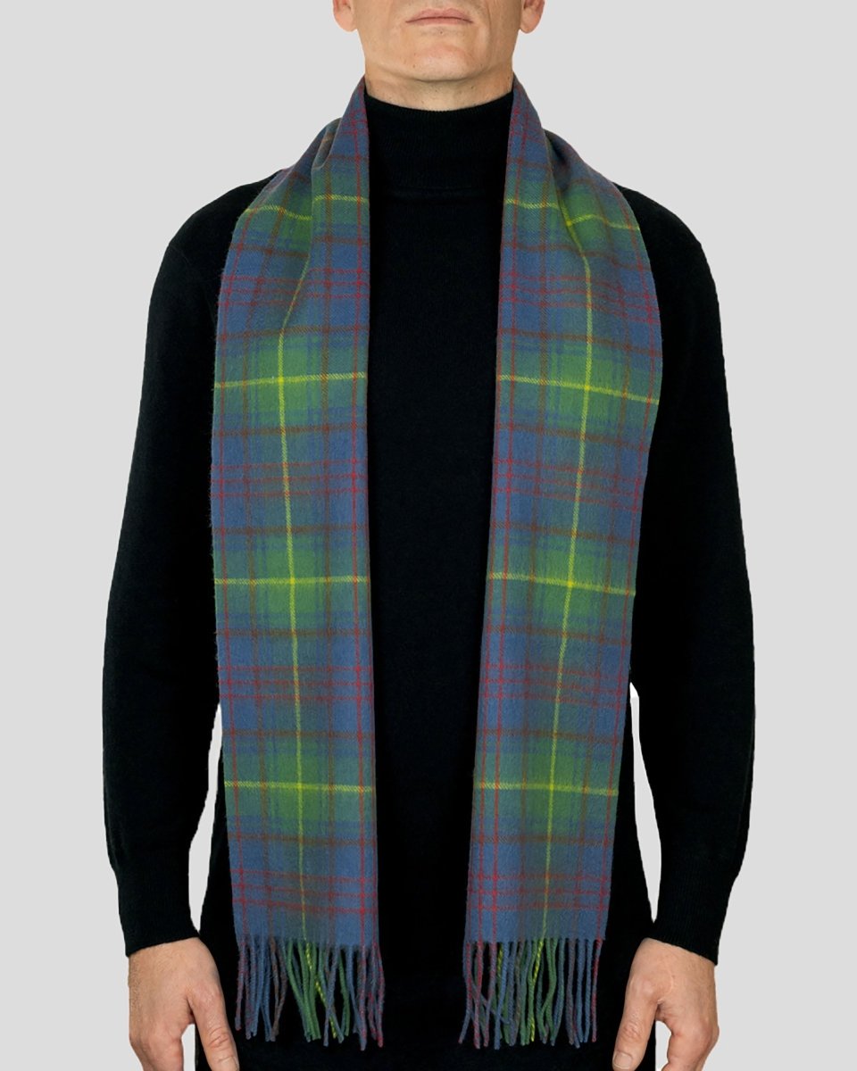 Pure Lambswool Tartan Scarf - LonaScott