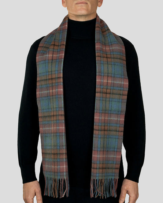 Pure Lambswool Tartan Scarf