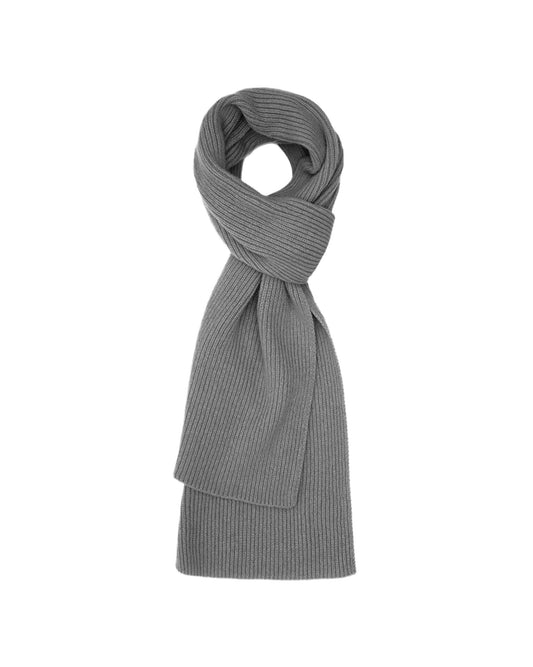 Cashmere Ribbed Scarf