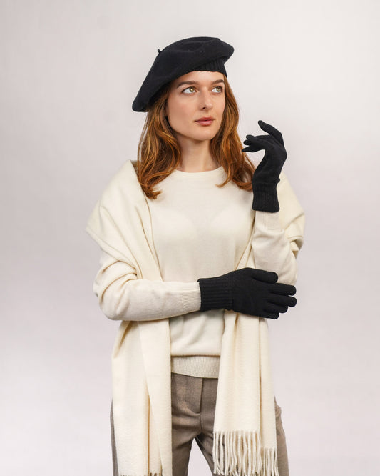 Pure Cashmere Beret