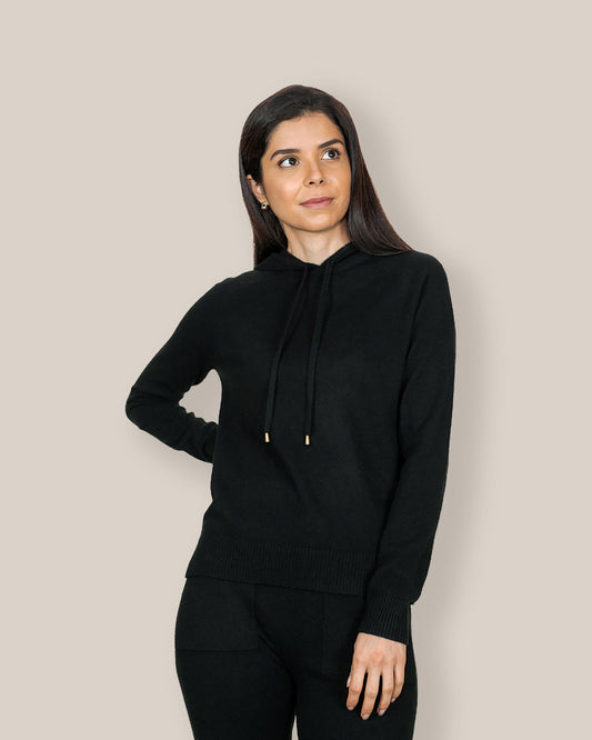 Women's Cashmere Hoodie