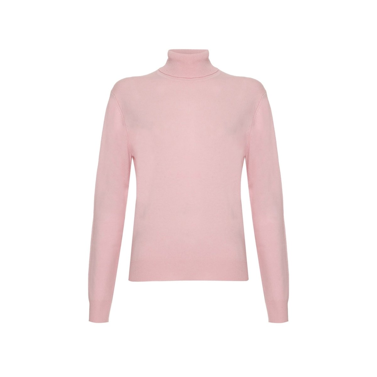 Women's Cashmere Polo Neck Jumper - LonaScott