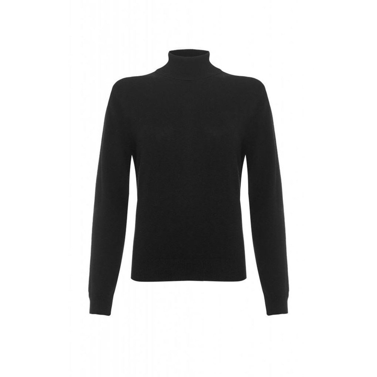 Women's Cashmere Polo Neck Jumper - LonaScott