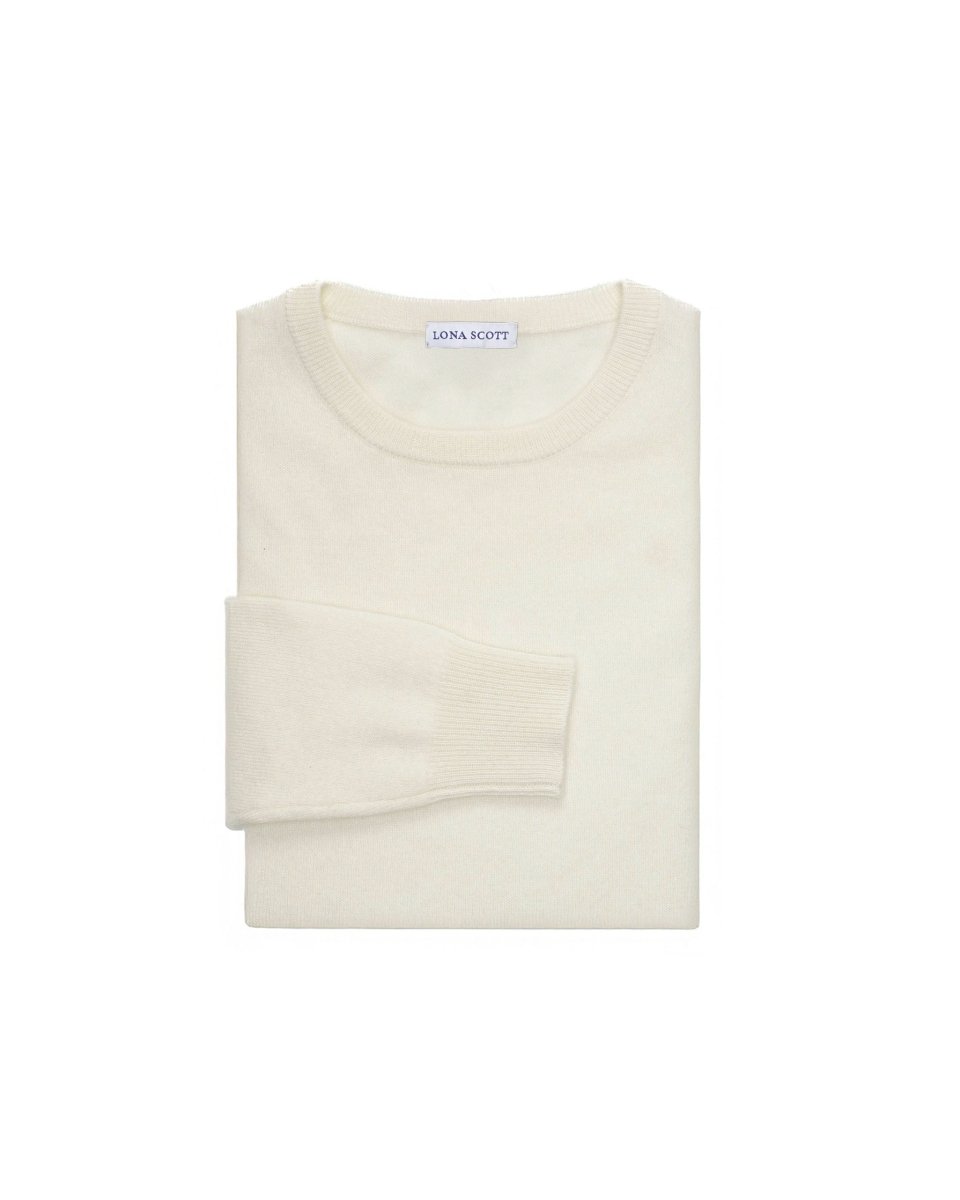 Women's Cashmere Round Neck Jumper - LonaScott