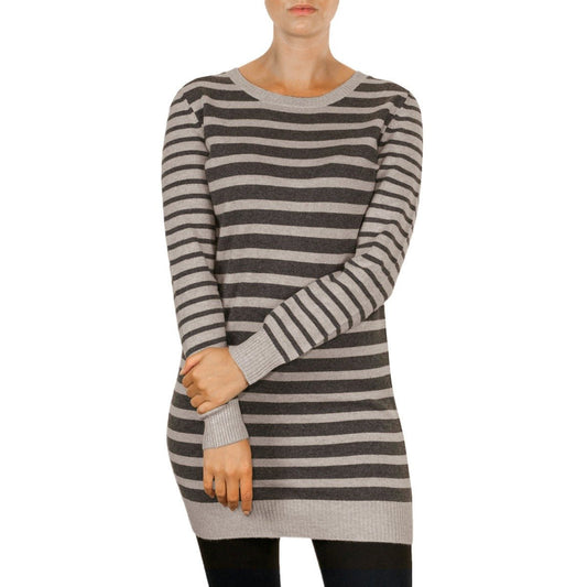 Women's Cashmere Stripy Tunic - LonaScott