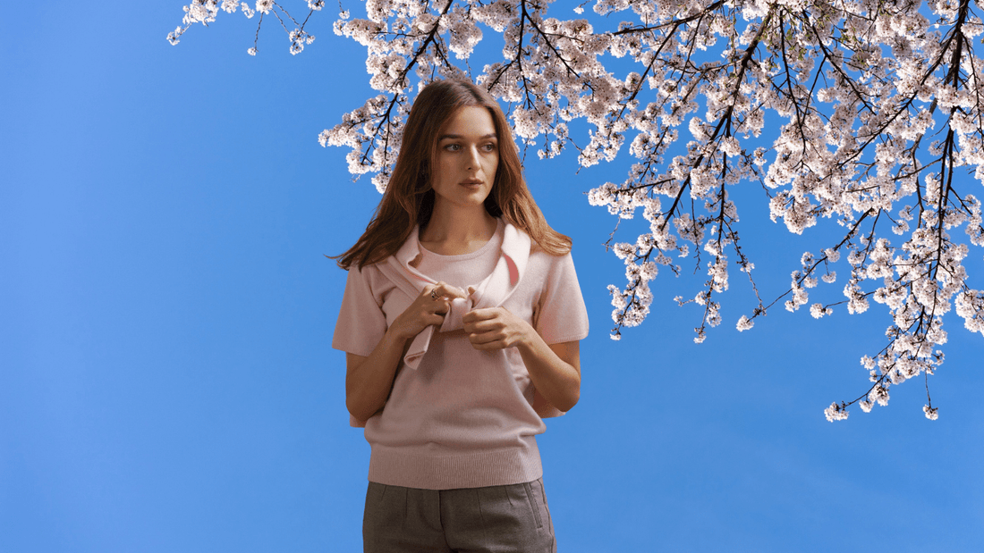 Spring Styling with Lona Scott: Cashmere Beyond Winter - LonaScott